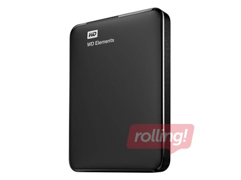 Ārējais HDD USB3 1TB melns, WDC