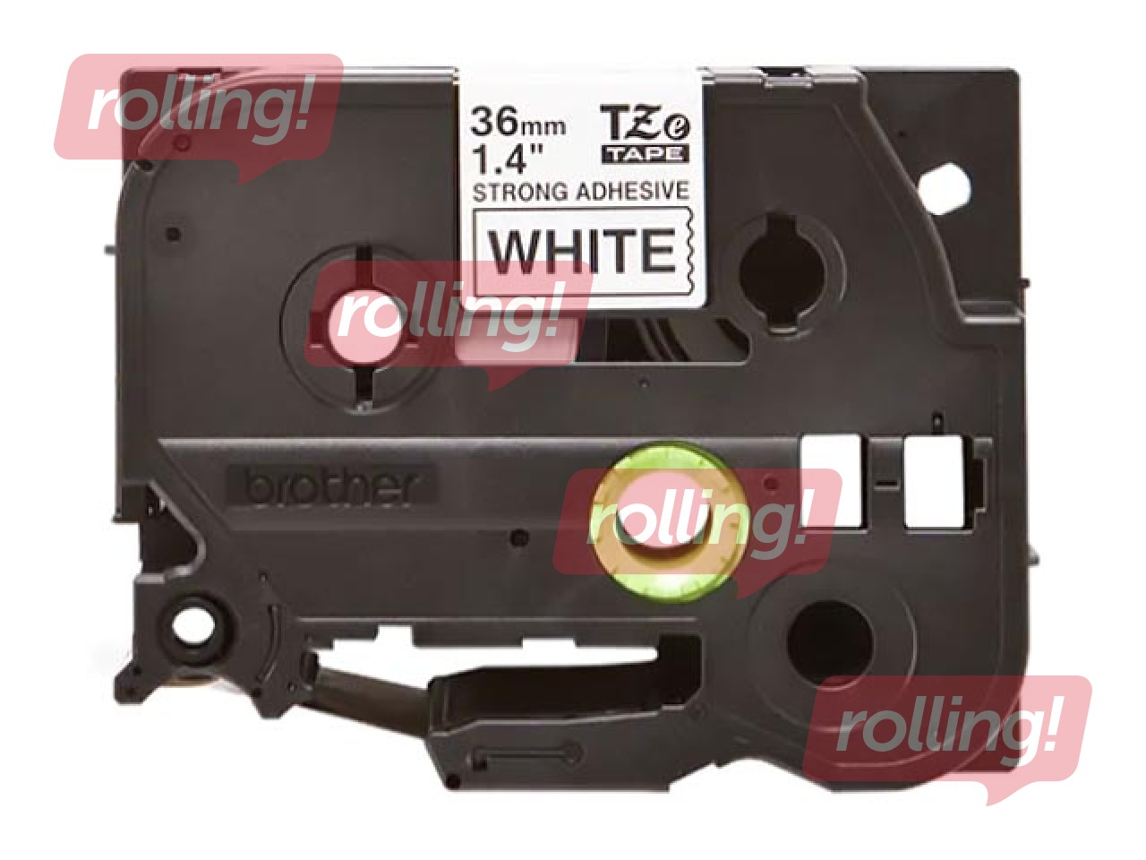 Uzlīmju lente Brother TZe-S261 