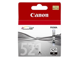Tintes kasete Canon CLI-521, melna, 9ml