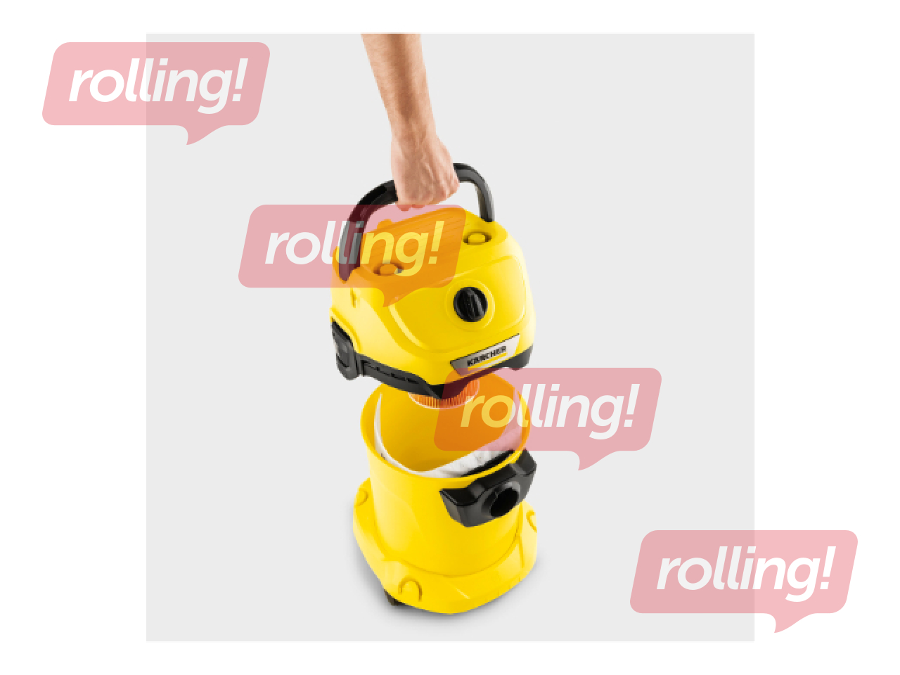 Filtra maisi flīca, Karcher WD 2/3, 4 gab