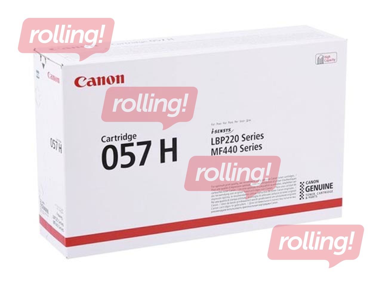 Toonerkassett Canon 057H, must (10000 lk)