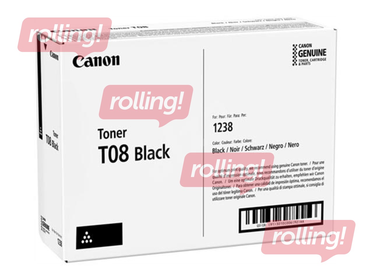 Tonera kasete Canon T08, melna (11000 lpp)