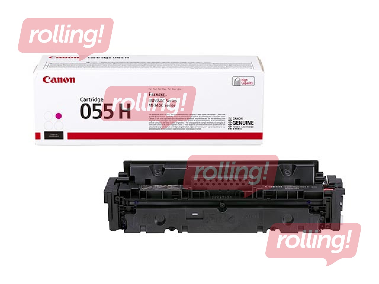 Toner cartridge Canon 055H, magenta (5900 pgs.)
