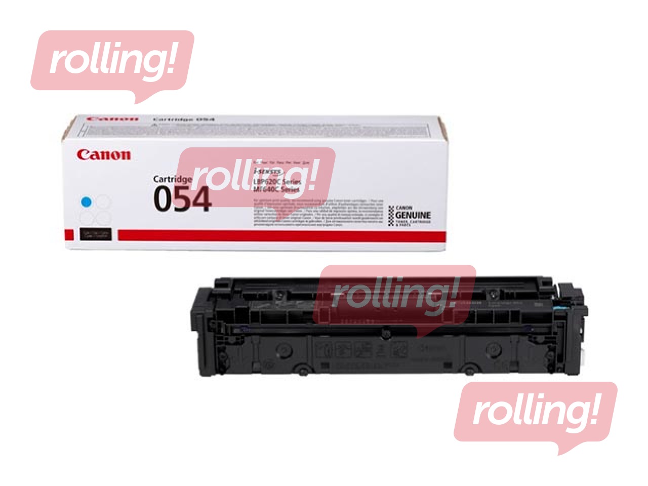 Tonera kasete Canon 054, ciānzila (1200 lpp)