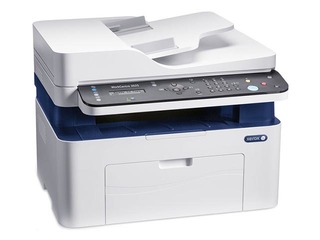 Must-valge multifunktsionaalne laserprinter Xerox WorkCentre 3025NI, A4,printer / koopia / skanner 
