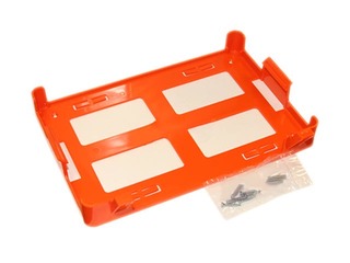 Аптечка первой помощи для предприятия, пластиковый чемодан с настенным держателем.