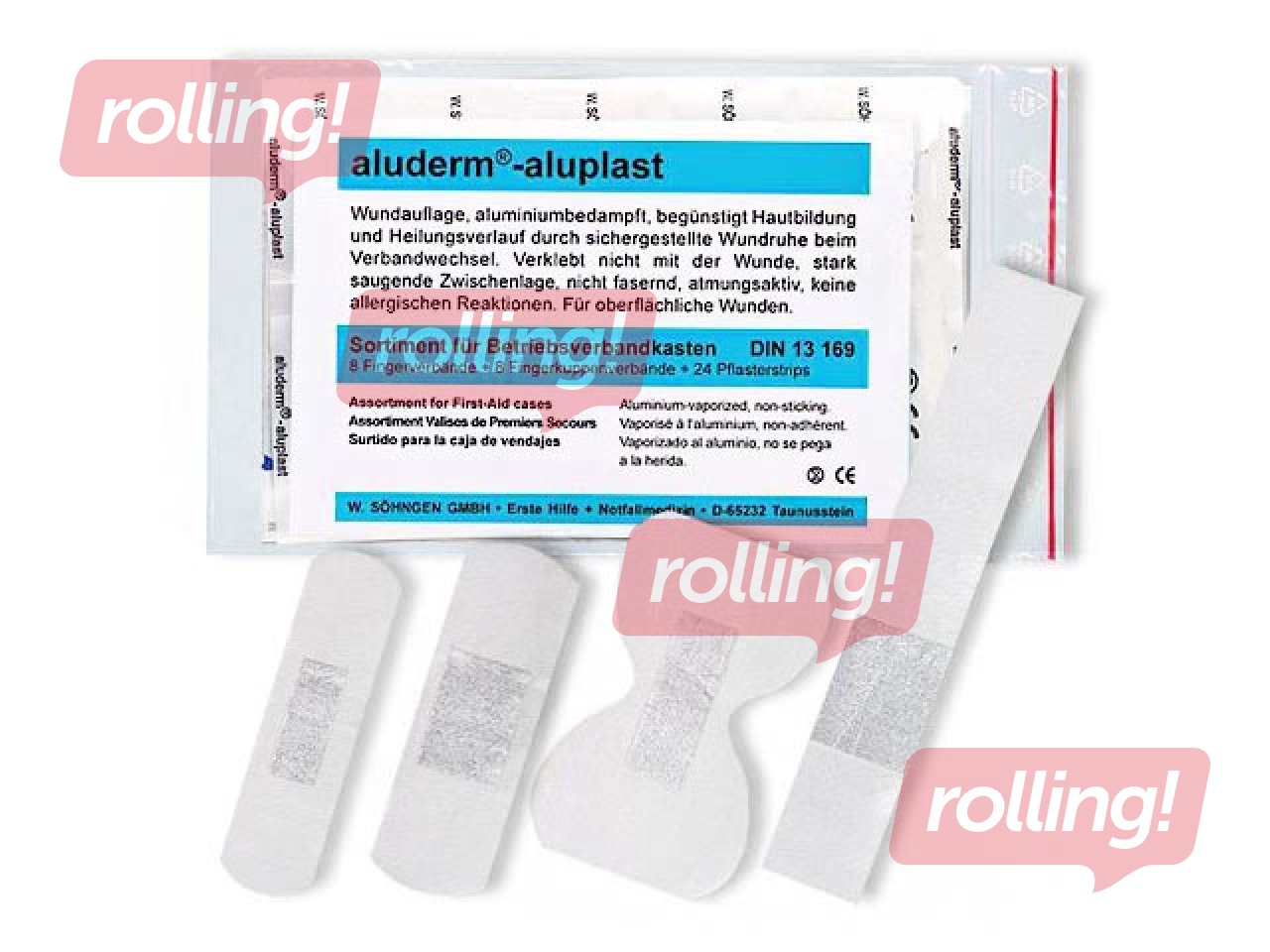 Plaastrite komplekt 60 tk.