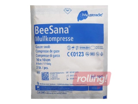 Marles komprese Kanins, 10x10cm