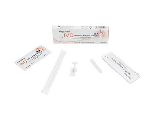 COVID-19 Singclean, rapid SARS-CoV-2 antigen test, saliva swab
