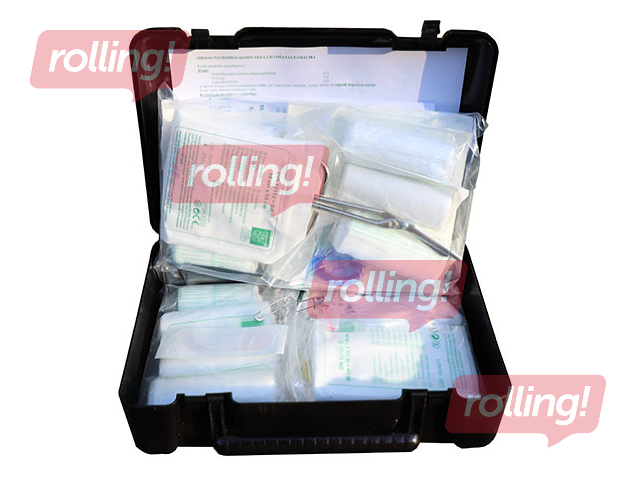 Esmaabikomplekt FN serviss, karbis