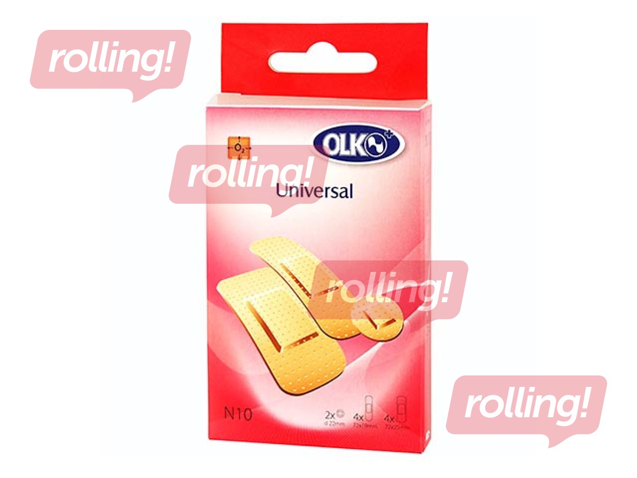 Plaastrid Olko Universal N10, 10 tk
