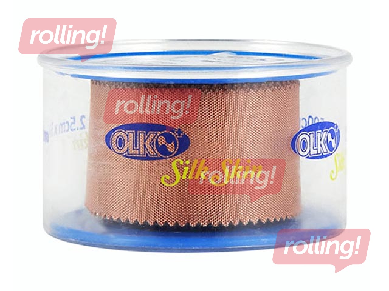 Leukoplaaster Silk Skin 2,5 cm x 500 cm, Olko
