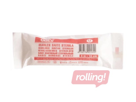 Marles saite Olko, sterila, 5m x 10cm