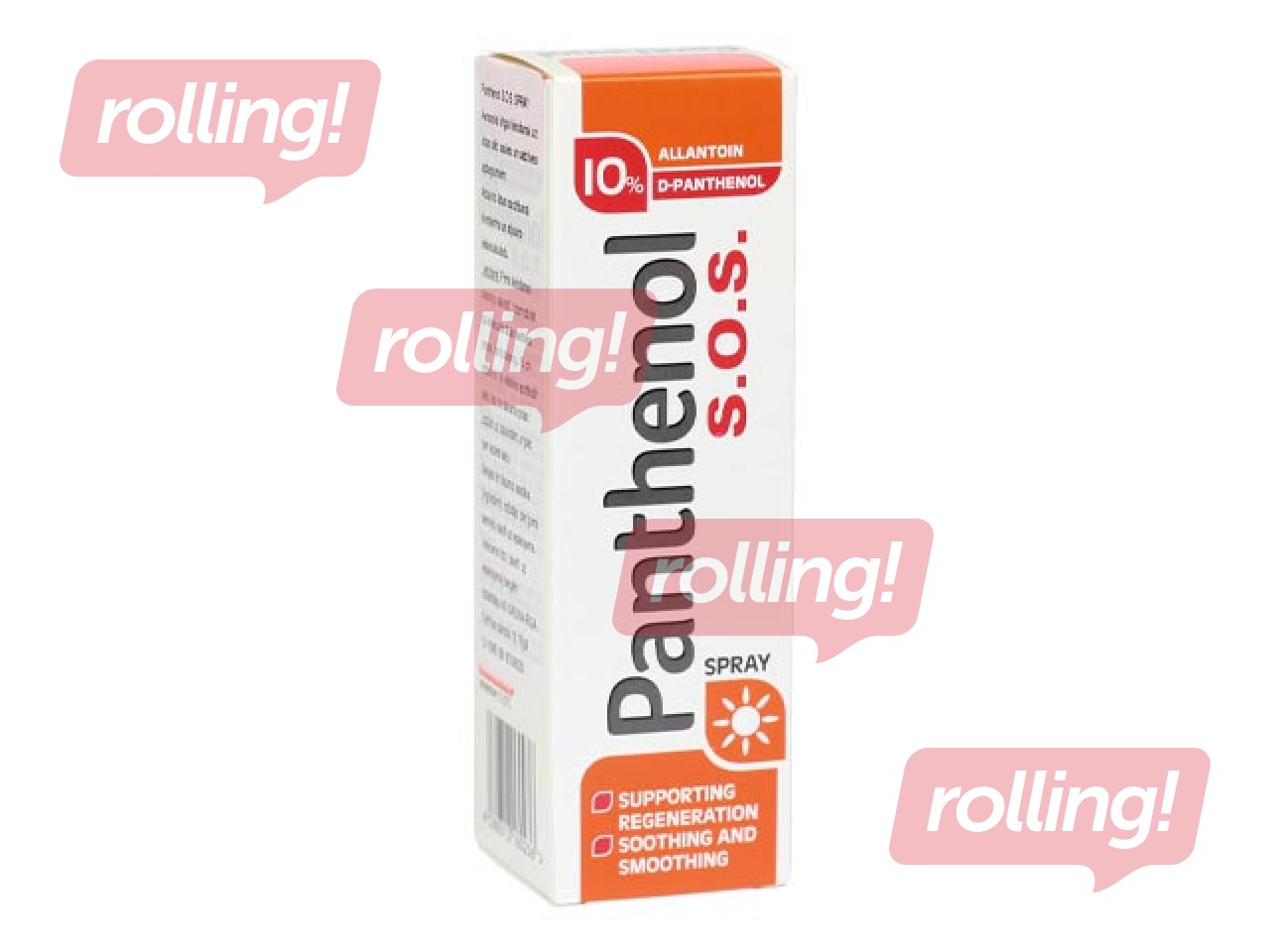 PANTHENOL S.O.S. aerosool, 10%, 130ml