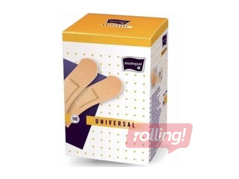 Пластыри Matopat, Universal, 19x76мм, 100 шт.