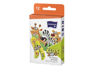 Plasters Matopat ZOO, for children, 12 pcs.