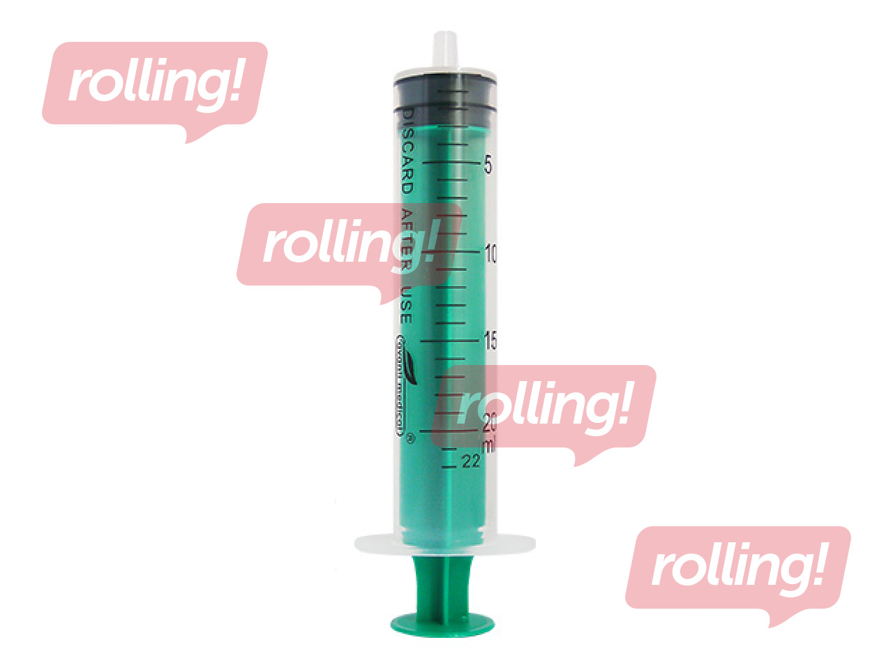 Шприц без иглы, с соединением Luer Slip, 3-компонентный, стерильный, 20мл