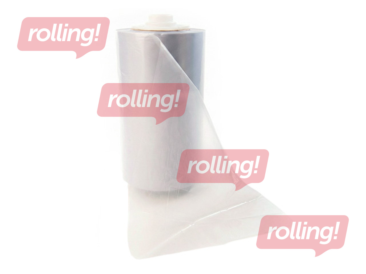 Плёнка для бахил Stepstar N1, прозрачная, 390м, 1 рулон