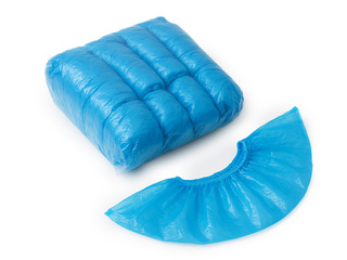 Shoe covers Polyco Healthline, 40micr., blue, 100 pcs.