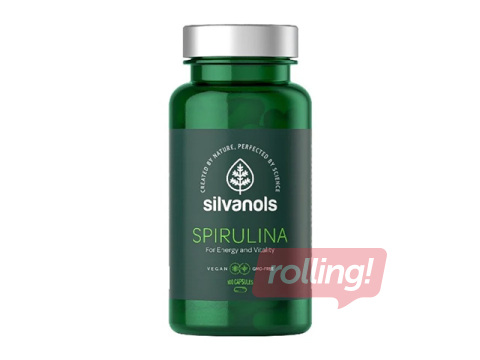 Spirulīna kapsulas, Silvanols, N100 , 100 kapsulas