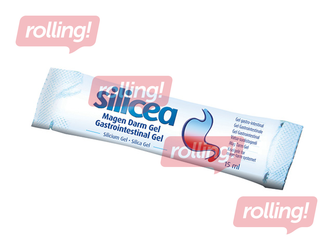 Gels Silicea, kuņģa-zarnu traktam, 15ml, 15 gab.