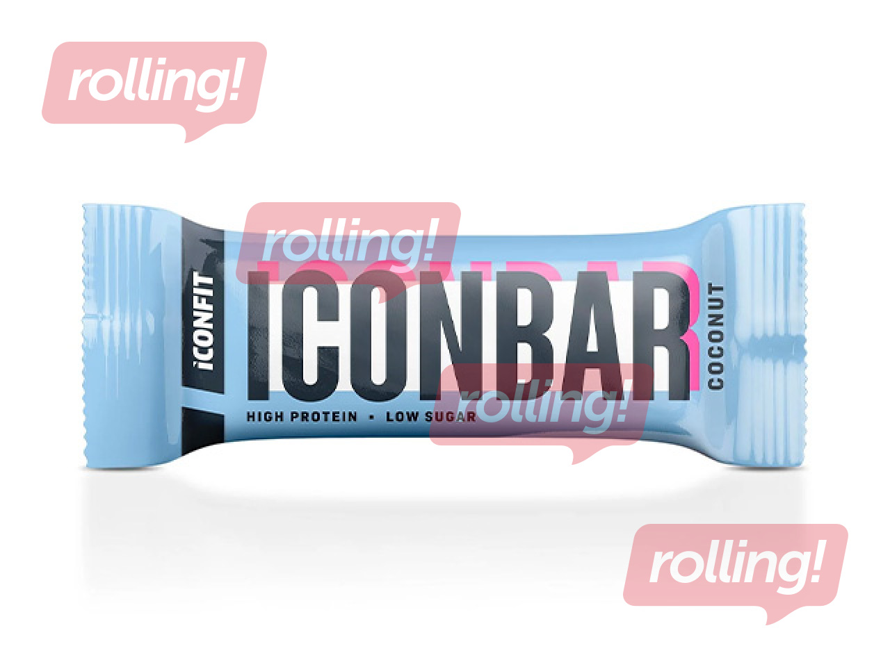 Batoniņš Iconfit, Iconbar, proteīna, kokosriekstu, 45g