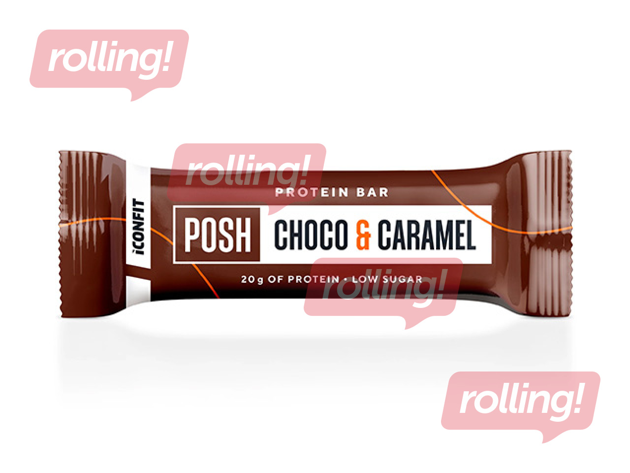 Протеиновый батончик Iconfit, Posh, какао и карамель, 55г