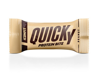 Batoniņš Iconfit, Quicky, proteīna, zemesriekstu, 35g