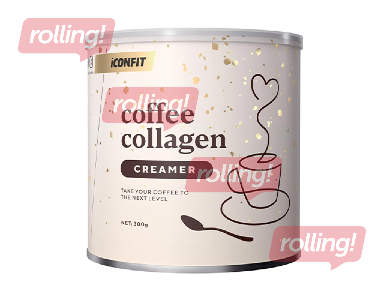 Kolagēns Iconfit, Coffee Creamer, 300g