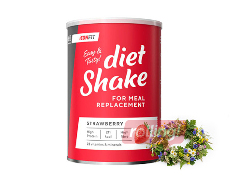 Diētiskais kokteilis Iconfit, zemeņu, 495g + Līgo dāvana!