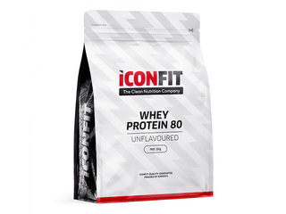 Сывороточный протеин Iconfit 80, без вкуса, 1кг + АКЦИЯ! Купи сывороточный протеин Iconfit и получ