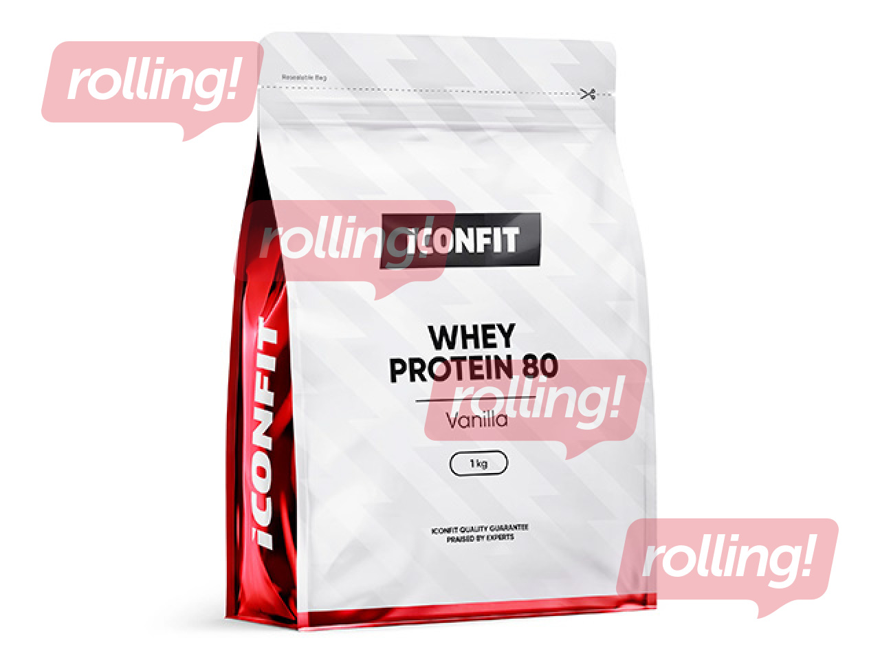 Sūkalu proteīns Iconfit 80, vaniļas, 1kg + AKCIJA! Pērc Iconfit sūkalu proteīnu un saņem dāvanu!