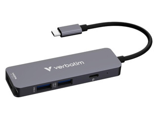 Dokstacija Verbatim USB-C Essentials Multiport Hub 4 Port