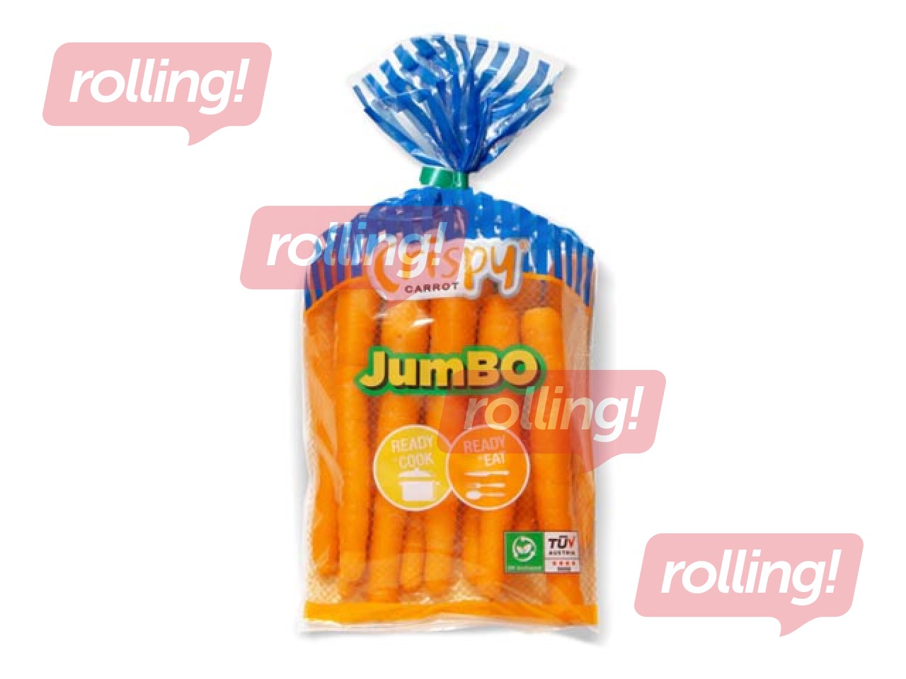 Carrots mini, prepacked, 1st class, 750gr