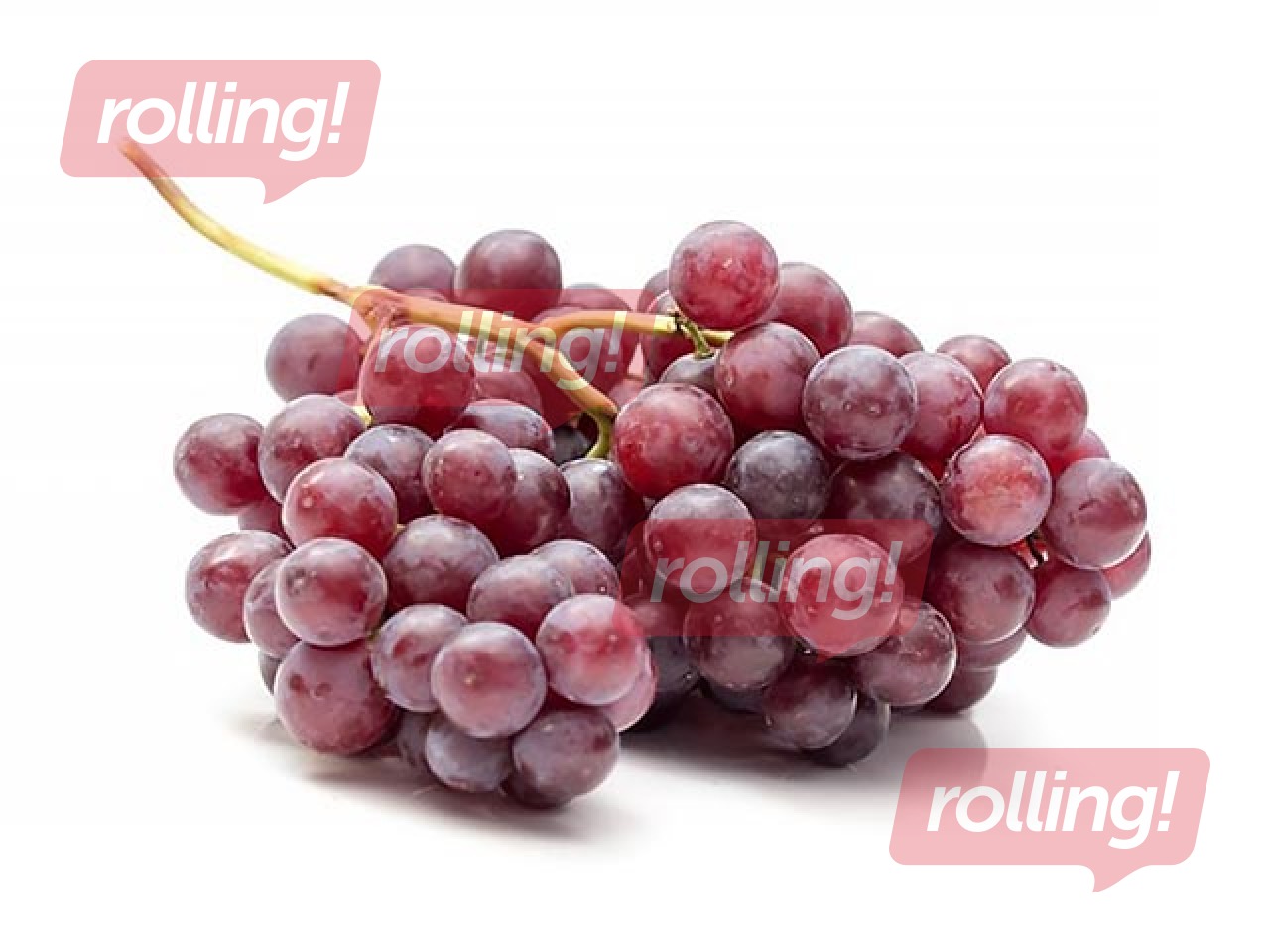 Vīnogas sarkanās Red Globe 1.šķira, 1 kg