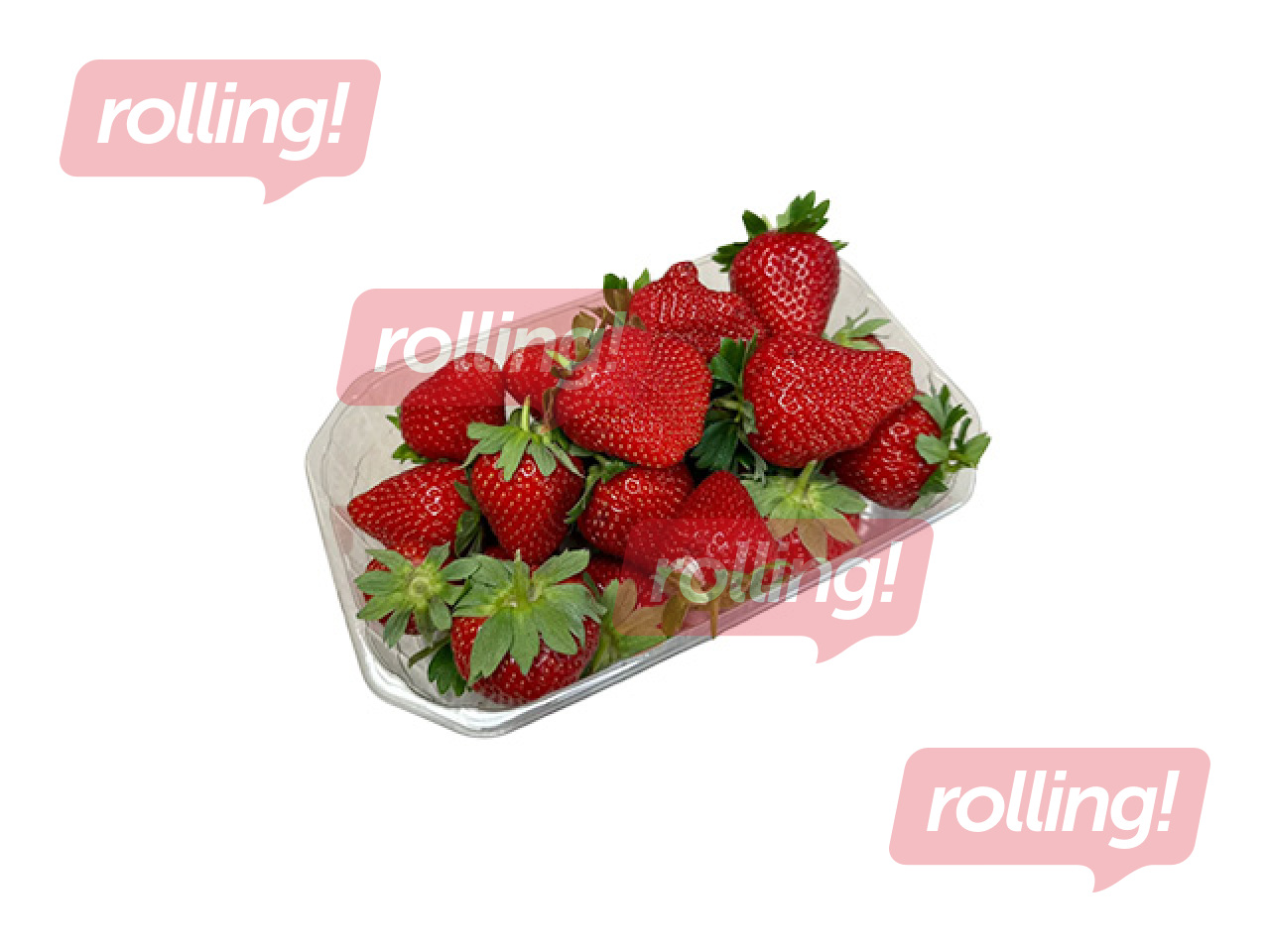 Strawberries, prepacked, 1st class, Netherlands, 500g