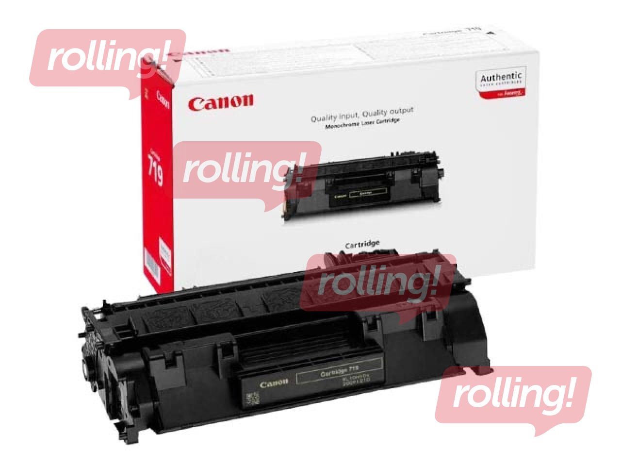 Tonera kasete Canon CRG 719, melna, (2100 lpp.)