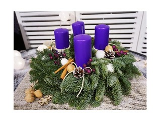 Adventes vainags - Svētki, ⌀35cm