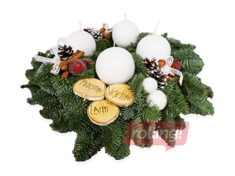 Advent Wreath - The Health, ⌀35cm