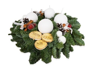 Advent Wreath - The Health, ⌀35cm