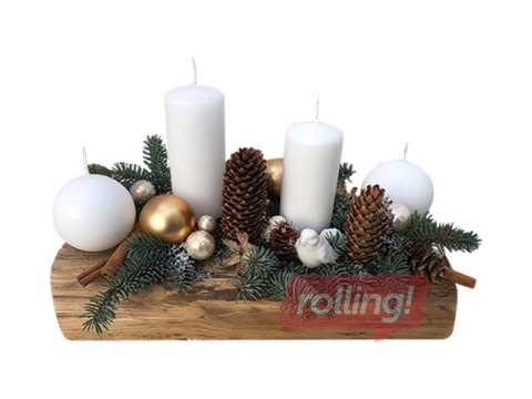 Advent wreath - Christmas Eve, 30x40cm