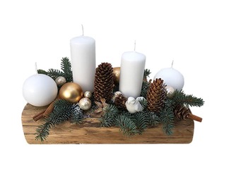 Advent wreath - Christmas Eve, 30x40cm
