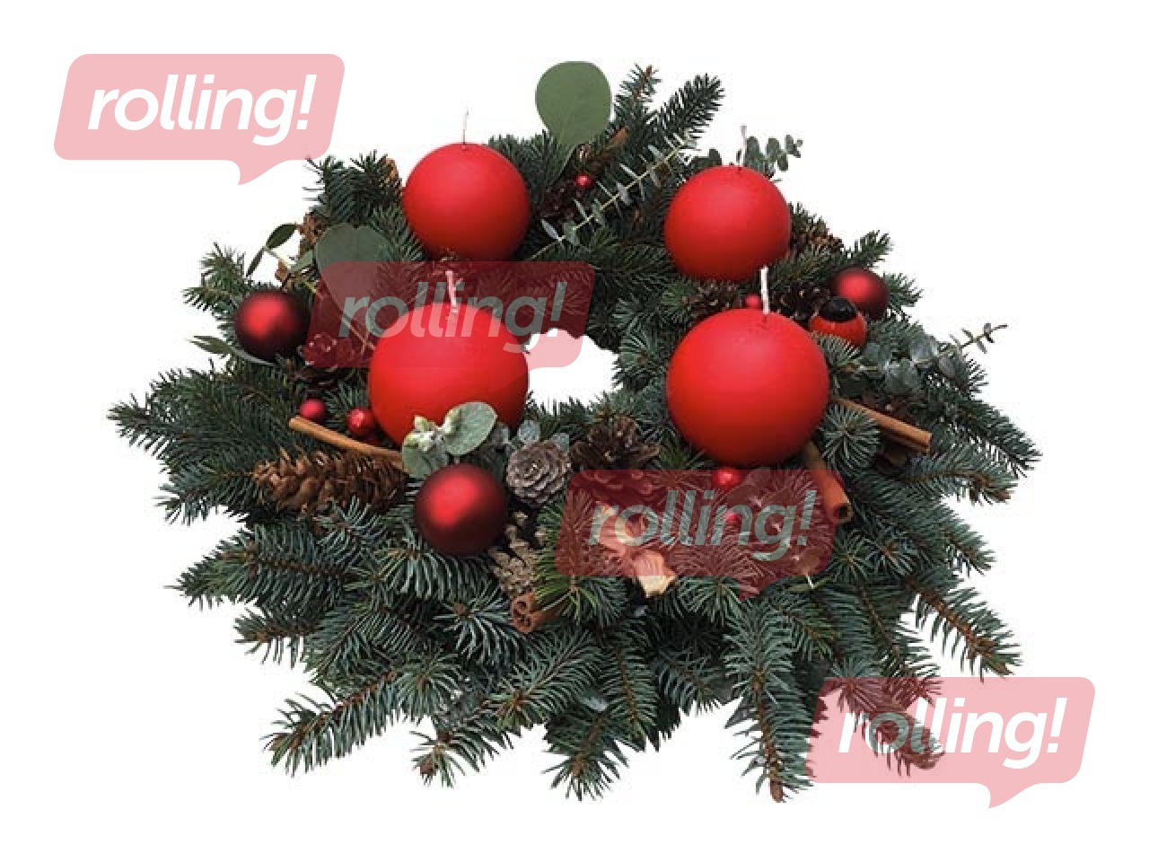 Advendipärg - Jõhvikas, ⌀30cm