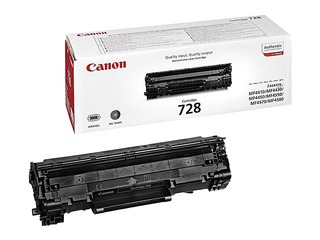 Tonera kasete Canon CRG 728, melna, (2100 lpp.)