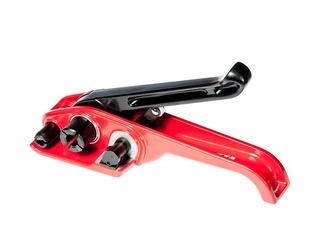 Strapping tool for 13-20mm wide woven and non-woven strap