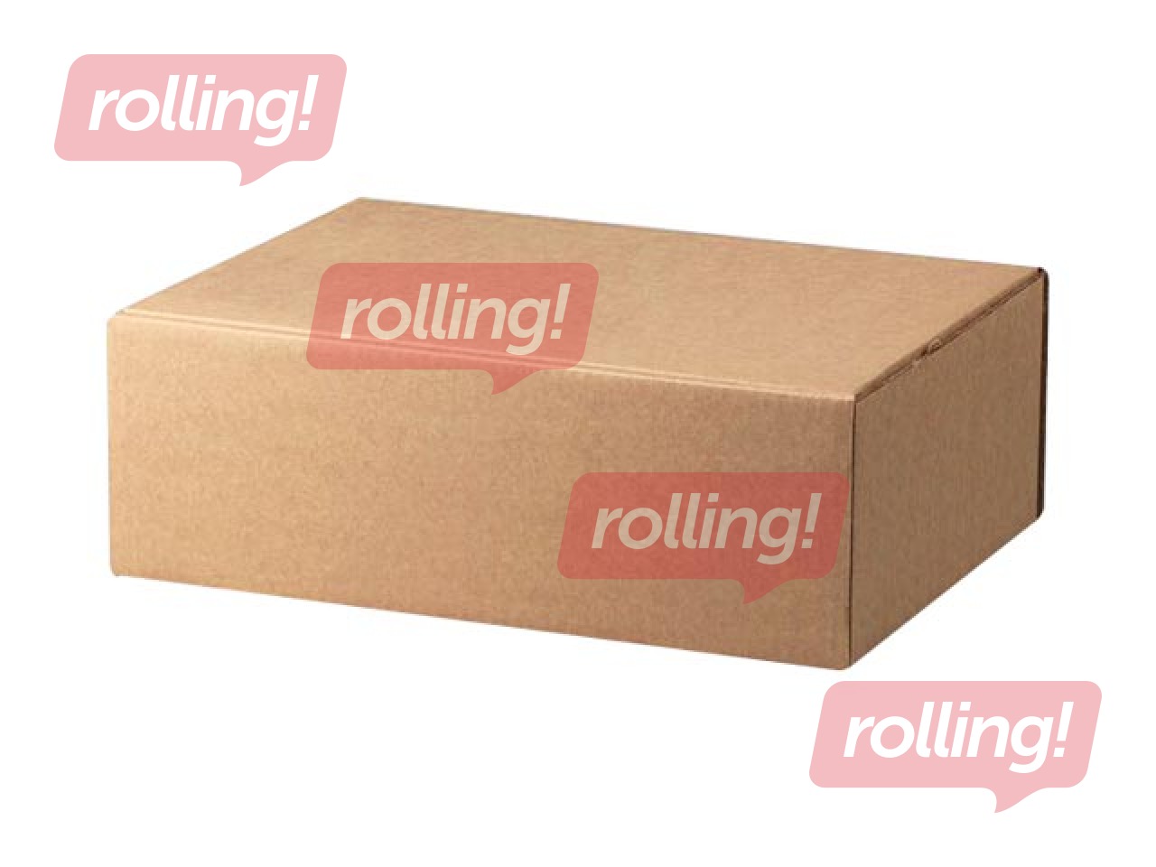 Gofrētā kartona kaste, 350x250x120mm, brūna, 1 gab.