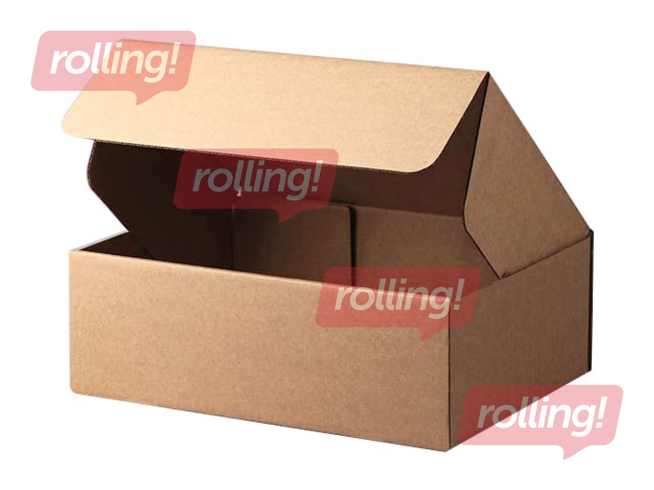 Pappkarp, 350 x 250 x 120 mm, pruun, 1 tk