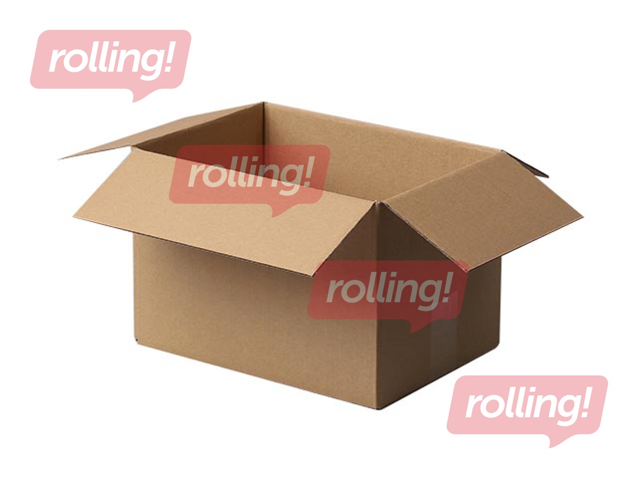 Gofrēta kartona kaste, 380x255x230mm