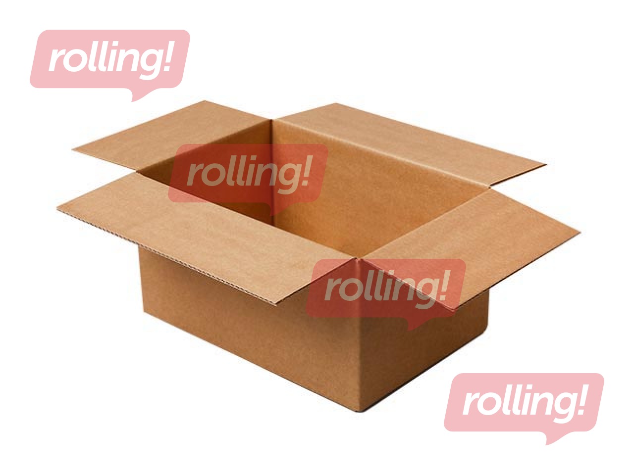 Corrugated cardboard box, 490x390x290mm