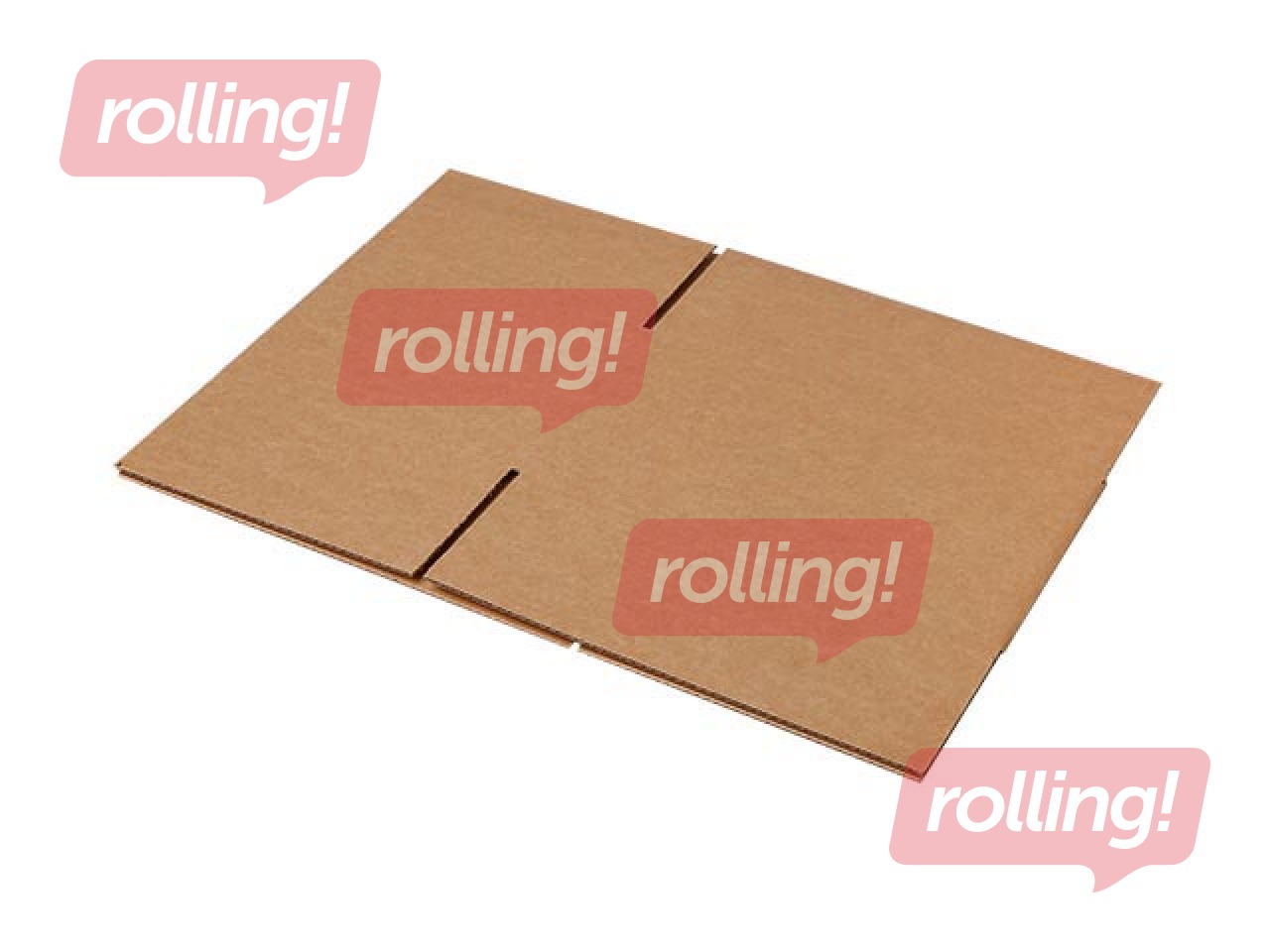 Corrugated cardboard box, 490x390x290mm